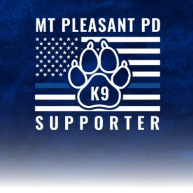 Mount Pleasant PD K9 Supporter logo